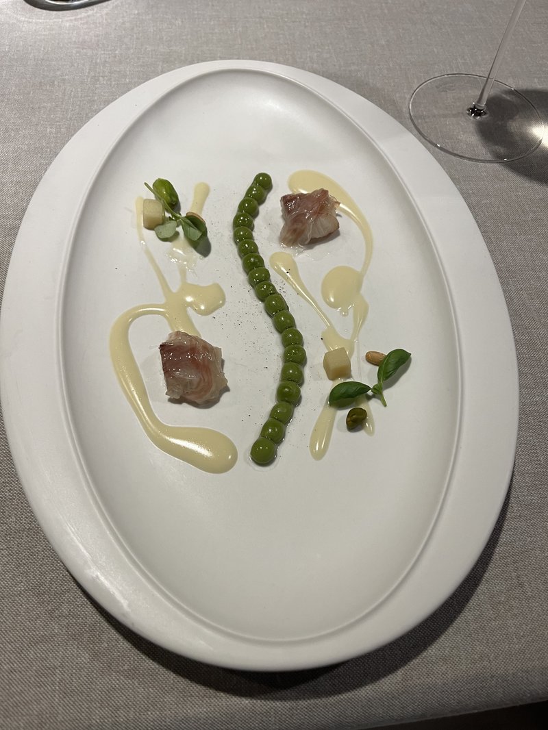 Eel Pancetta Pesto